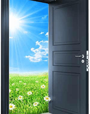 Как перевесить дверь