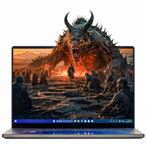 Обзор ноутбука Asus ProArt P16 (H7606WI) с AMD Ryzen AI 9 HX 370 и Nvidia GeForce RTX 4070 Laptop