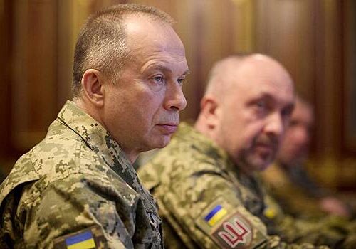 Сырский уволил двоих командующих корпусами из-за провалов ВСУ