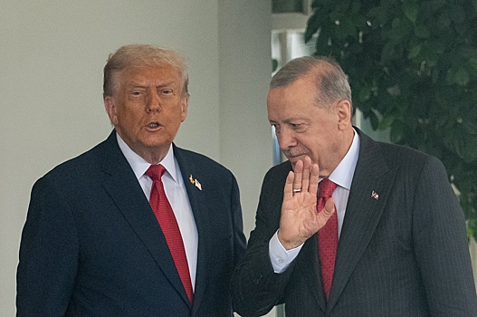 Трамп назвал Эрдогана крепким орешком Трамп назвал Эрдогана крепким орешком
