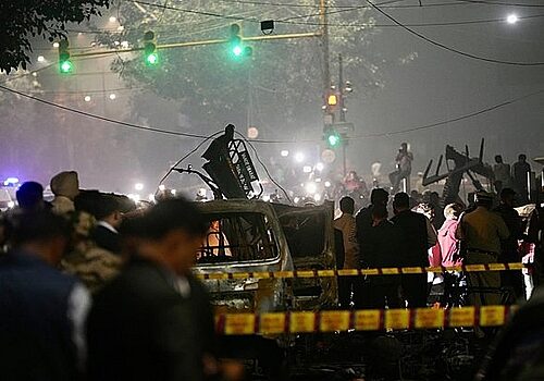 Посольство России отреагировало на взрыв в Нью-Дели