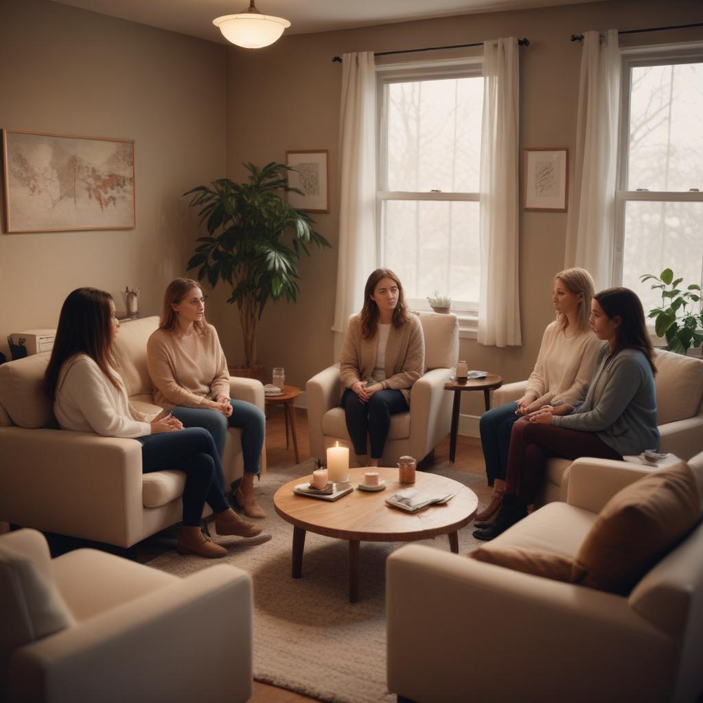 Психотерапевтическая группа под руководством Эдит