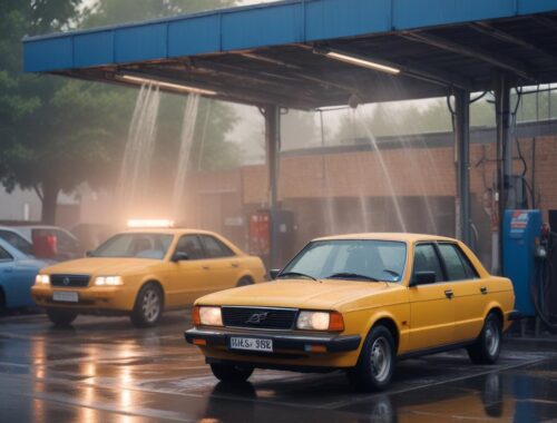 Информация об услугах автомойки в регионе