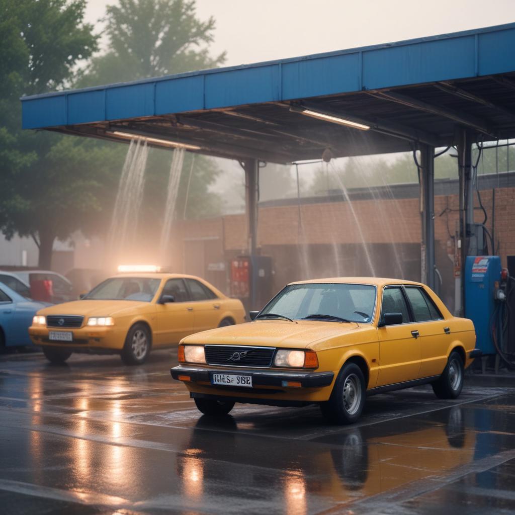 Информация об услугах автомойки в регионе