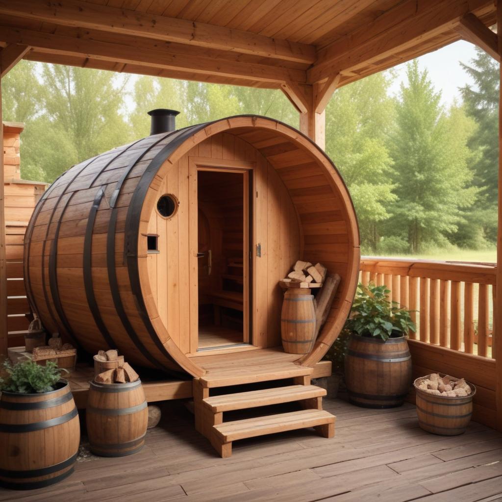 Баня-бочка под ключ с доставкой: конструктивные особенности и варианты эксплуатации