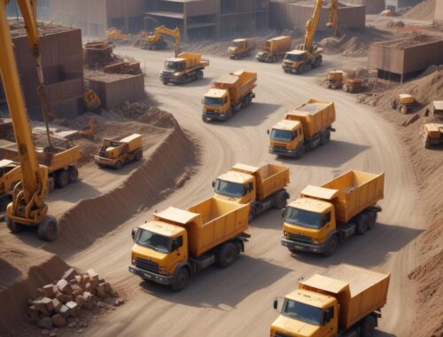 Грузоперевозки стройматериалов, оборудования и техники в строительной отрасли