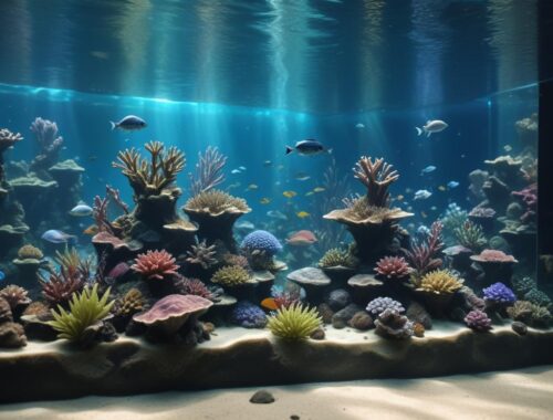 Полное описание крупного аквариумного комплекса с морскими и пресноводными видами Полное описание крупного аквариумного комплекса с морскими и пресноводными видами
