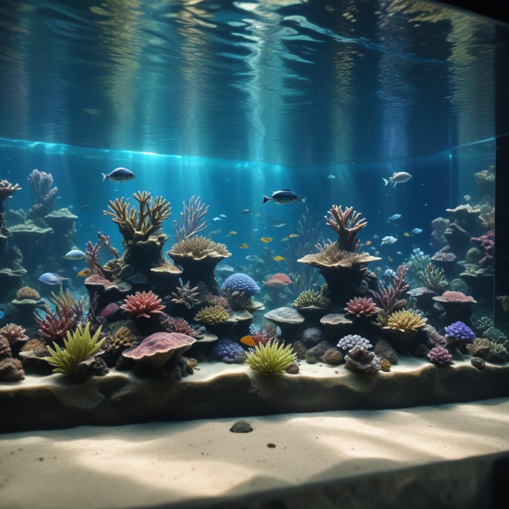 Полное описание крупного аквариумного комплекса с морскими и пресноводными видами