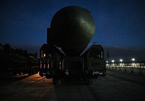 В России объяснили заступление «Орешника» на боевое дежурство в Белоруссии