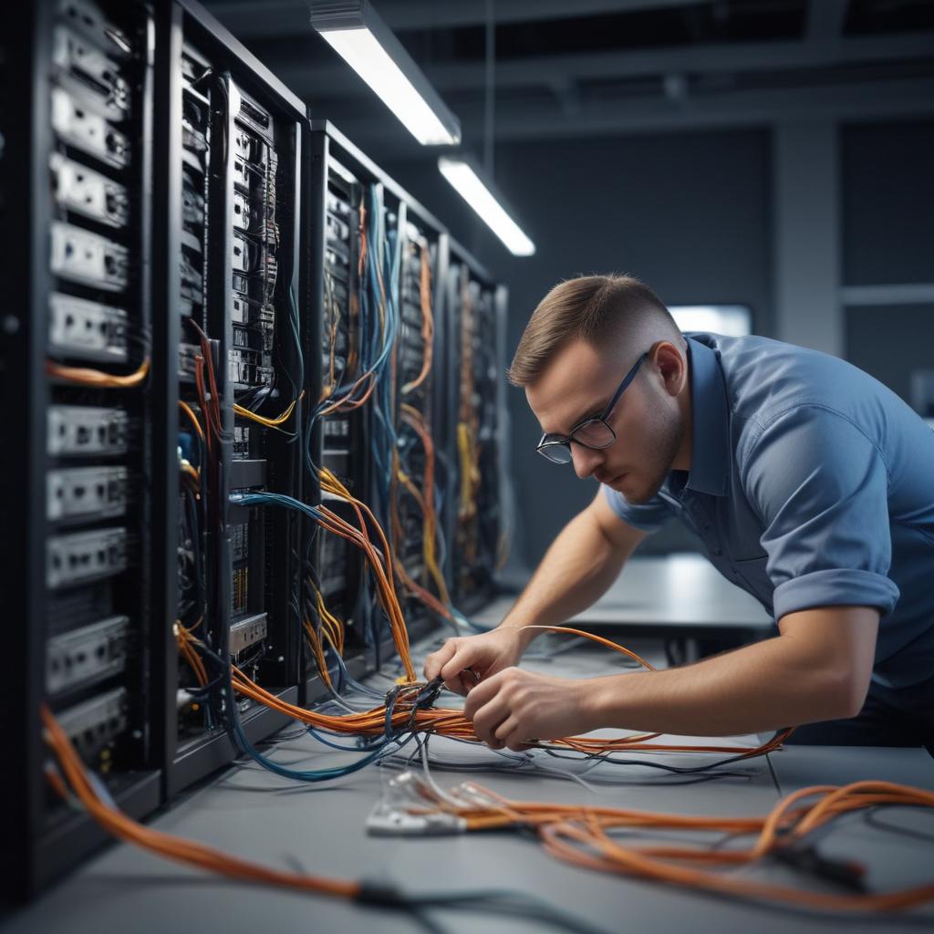 Проектирование и монтаж СКС в офисах: этапы работ и требования