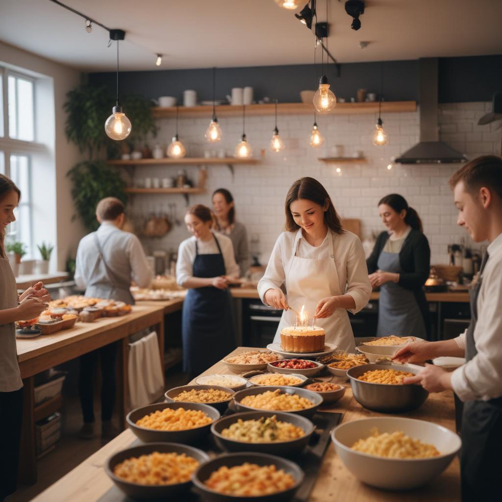 День рождения в кулинарной студии: форматы празднования и организационные моменты