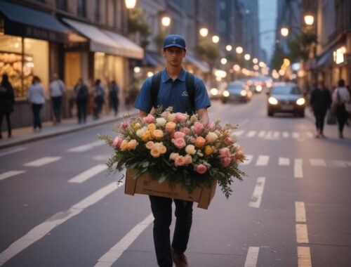 Доставка цветов в городе