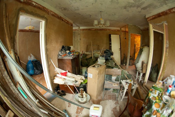 фото:Начало ремонта в хрущевке