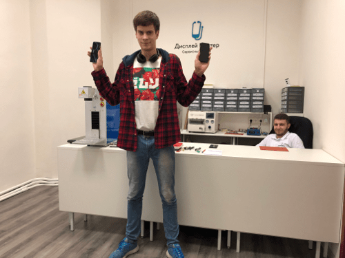 Клиент сервиса дисплей мастер