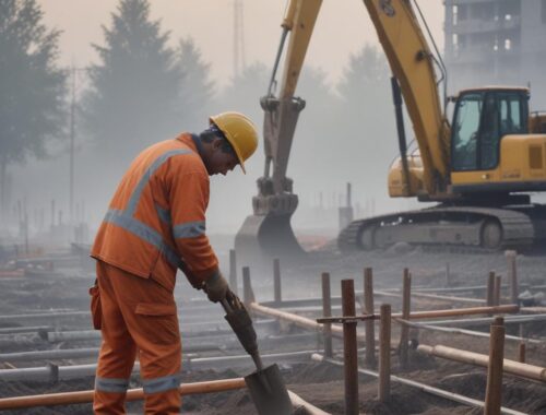 Фундаментные работы на сваях в Подмосковье