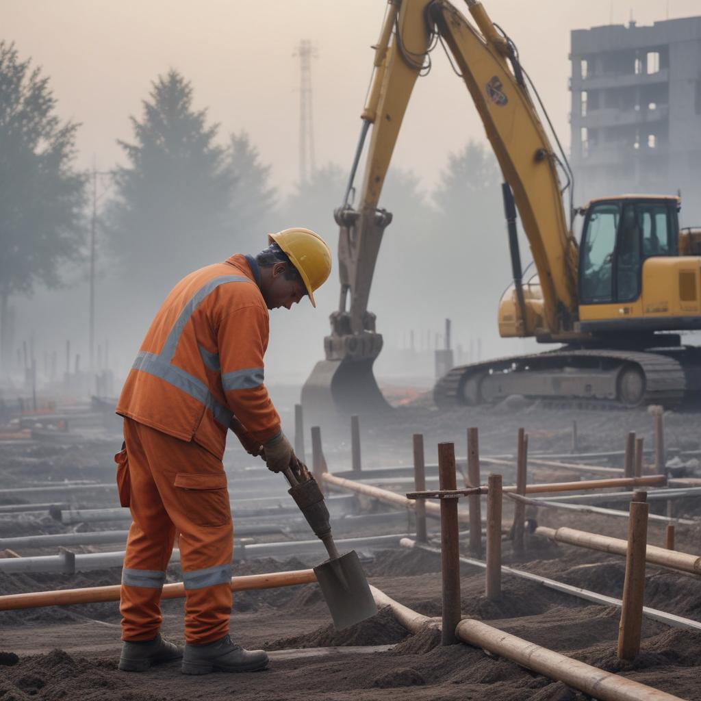 Фундаментные работы на сваях в Подмосковье