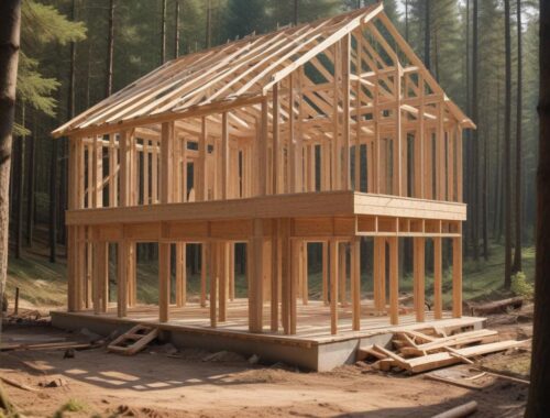 Строительство каркасного дома за шестьдесят дней