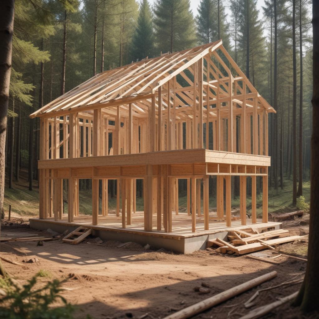 Строительство каркасного дома за шестьдесят дней