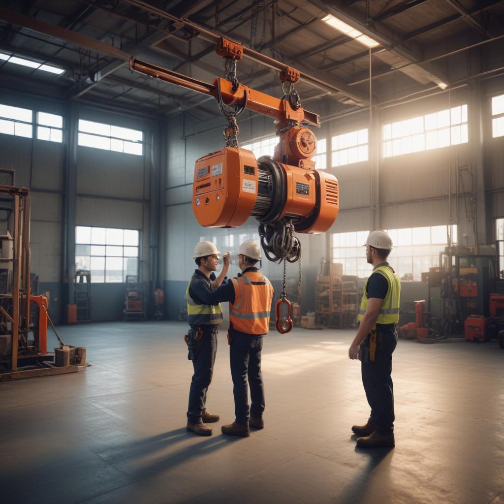 Ремонт и обслуживание электрических тельферов