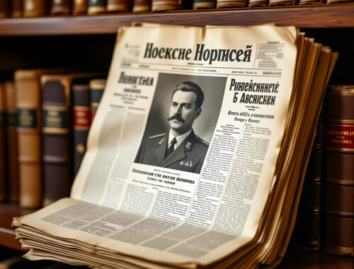 Оригинальная советская газета из архива по дате рождения